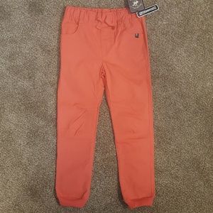 Salmon Red Beverly Hills Polo Club BoyJogger Pants
